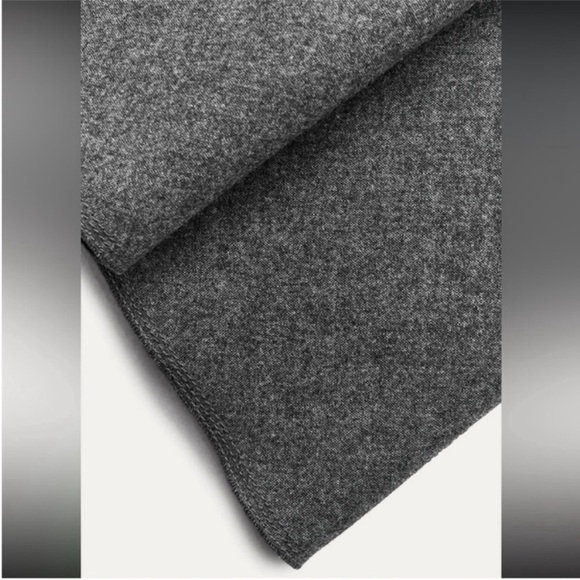 Zara, Gray marl, WOOL BLEND CAPE SKIRT ZW COLLECTION, Medium - Picture 10 of 10